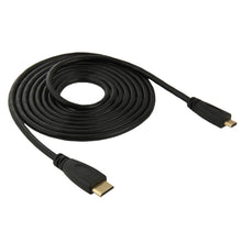 Load image into Gallery viewer, 1.8m Mini HDMI Male to Micro HDMI Male Adapter Cable, Mini HDMI Male, Length: 1.8m