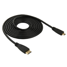 Load image into Gallery viewer, 1.8m Mini HDMI Male to Micro HDMI Male Adapter Cable, Mini HDMI Male, Length: 1.8m
