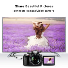 Load image into Gallery viewer, 1.8m Micro HDMI (Type-D) Male to DVI 24+1 Pin Male Adapater Cable, DVI 24+1 Pin Male, Length: 1.8m