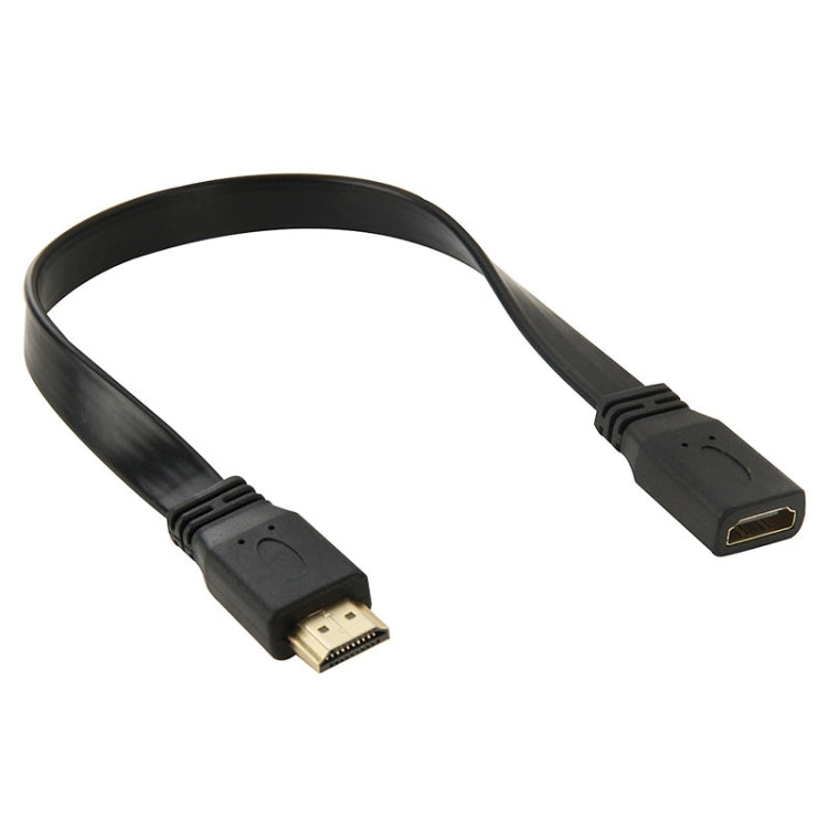 30cm High Speed V1.4 HDMI 19 Pin Male to HDMI 19 Pin Female Connector Adapter Cable, HDMI AM to AF