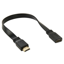 Load image into Gallery viewer, 30cm High Speed V1.4 HDMI 19 Pin Male to HDMI 19 Pin Female Connector Adapter Cable, HDMI AM to AF