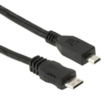Load image into Gallery viewer, 30cm Mini HDMI Male to Micro HDMI Male Adapter Cable, Micro HDMI Male, Length: 30cm