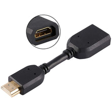 Load image into Gallery viewer, 10cm HDMI 19 Pin Male to HDMI 19 Pin Female (AM-AF) Connector Adapter Cable, HDMI AM to AF