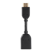 Load image into Gallery viewer, 10cm HDMI 19 Pin Male to HDMI 19 Pin Female (AM-AF) Connector Adapter Cable, HDMI AM to AF