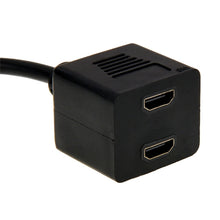 Load image into Gallery viewer, 29.5cm DVI 24+1 Pin Male to 2 x HDMI Female Splitter Cable, DVI 24+1 Pin Male to 2 x HDMI Female