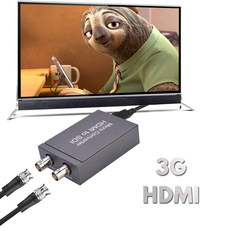 NK-M009 1080P Full HD HDMI to 2 x SDI Output Converter, HDMI to Double 3G-SDI