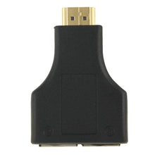 Load image into Gallery viewer, 30m HDMI to Dual Port RJ45 Network Cable Extender Over by Cat 5e/6 3D HDTV Up, Dual RJ45 Black