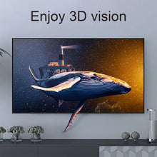 Load image into Gallery viewer, 1.4 Version, Gold Plated 19 Pin HDMI Male to HDMI Male Coiled Cable, Support 3D / Ethernet, Length: 60cm (can be extended up to 2m), HDMI AM to AM