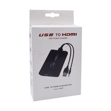 Load image into Gallery viewer, USB 2.0 to HDMI HD Video Leader for HDTV, Support Full HD 1080P, USB 2.0