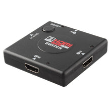 Load image into Gallery viewer, 3 Ports 1080P HDMI Switch, 3 Port 1080P HDMI