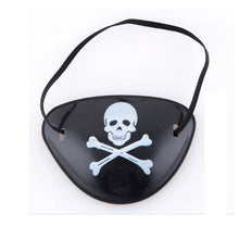 Load image into Gallery viewer, Halloween Props Plastic Pirate Eye Patches, Random Pattern Delivery, Pirate Eye Patches