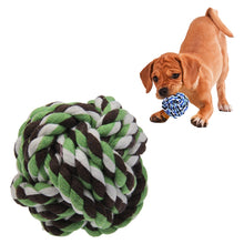 Load image into Gallery viewer, Cotton Rope Ball for Pets / Dog Cat Toy, Diameter 7.5cm (Random Color Delivery), Cotton Rope Ball