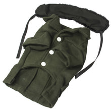 Load image into Gallery viewer, Gorgeous Woolen Cloth with Fur Collar Dog Coat Pet Clothes, Size: XL , Size: S(Deep Green), Size: M (Deep Green), Size: L (Deep Green), Size: XL (Deep Green)