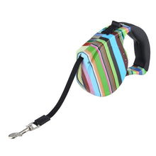 Load image into Gallery viewer, Easy Operation Retractable Flexible Dog Leash, 5m Color Strip Style