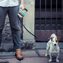 Load image into Gallery viewer, Easy Operation Retractable Flexible Dog Leash, 5m Color Strip Style