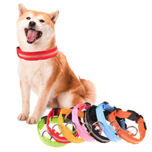 Load image into Gallery viewer, Adjustable 3-Mode LED Flashing Dog Collar, Size: S , Size: S, Size: M, Size: L, Size: XL