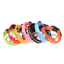 Load image into Gallery viewer, Adjustable 3-Mode LED Flashing Dog Collar, Size: S , Size: S, Size: M, Size: L, Size: XL