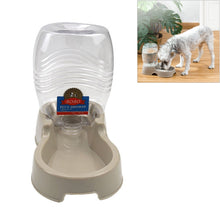Load image into Gallery viewer, Utility Automatic Drinking Water Dispenser Detachable Bottle with Dish Feeder for Cats and Dogs， Random Color Delivery, Detachable Bottle with Dish Feeder