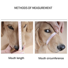 Load image into Gallery viewer, Steel Cage Style Dog Basket Wire Muzzle Protective Snout Cover with Leather Strap, Size: XXL, Size: XXL