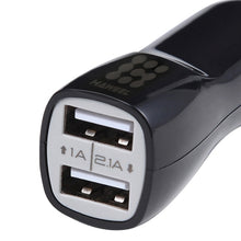 Load image into Gallery viewer, HAWEEL High Quality 2.1A + 1A Dual USB Ports Car Charger, HK Black, US  Black, US White, UK White, UK Black, White, Black