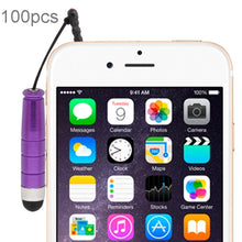 Load image into Gallery viewer, 100 PCS Mini Universal Capacitive Stylus Pen, Random Color Delivery