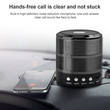 Load image into Gallery viewer, S28 Metal Mobile Bluetooth Stereo Portable Speaker with Hands-free Call Function