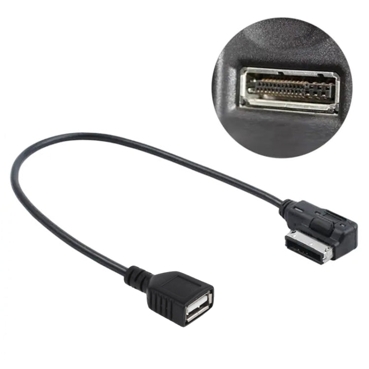 Multimedia Digital Audio AMI to USB Adapter Cable for Audi, AMI to USB Adapter Cable