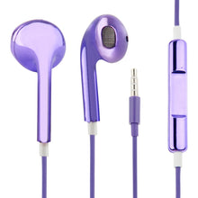 Load image into Gallery viewer, 3.5mm Stereo Electroplating Wire Control Earphone for Android Phones / PC / MP3 Player / Laptops