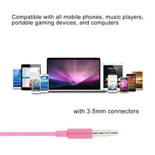 Load image into Gallery viewer, 3.5mm Stereo Electroplating Wire Control Earphone for Android Phones / PC / MP3 Player / Laptops