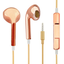 Load image into Gallery viewer, 3.5mm Stereo Electroplating Wire Control Earphone for Android Phones / PC / MP3 Player / Laptops