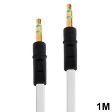 Load image into Gallery viewer, Noodle Style 3.5mm Jack Earphone Cable for iPhone 5 / iPhone 4 &amp; 4S / 3GS / 3G / iPad 4 / iPad mini / mini 2 Retina / New iPad / iPad 2 / iTouch / MP3, Length: 1m