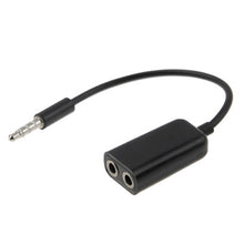 Load image into Gallery viewer, Stereo Audio Aux Cable 3.5mm Male to 2 Female Splitter Adapter, Compatible with Phones, Tablets, Headphones, MP3 Player, Car/Home Stereo &amp; More