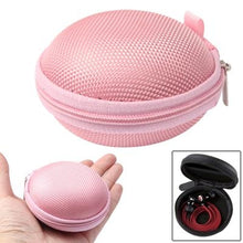 Load image into Gallery viewer, Grid Style Carrying Bag Box for Headphone / Earphone