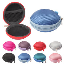 Load image into Gallery viewer, Grid Style Carrying Bag Box for Headphone / Earphone