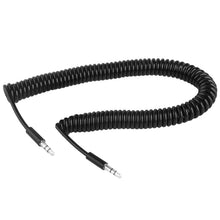 Load image into Gallery viewer, Spring Coiled 3.5mm Aux Cable, Compatible with Phones, Tablets, Headphones, MP3 Player, Car/Home Stereo &amp; More, Length: 45cm up to 200cm