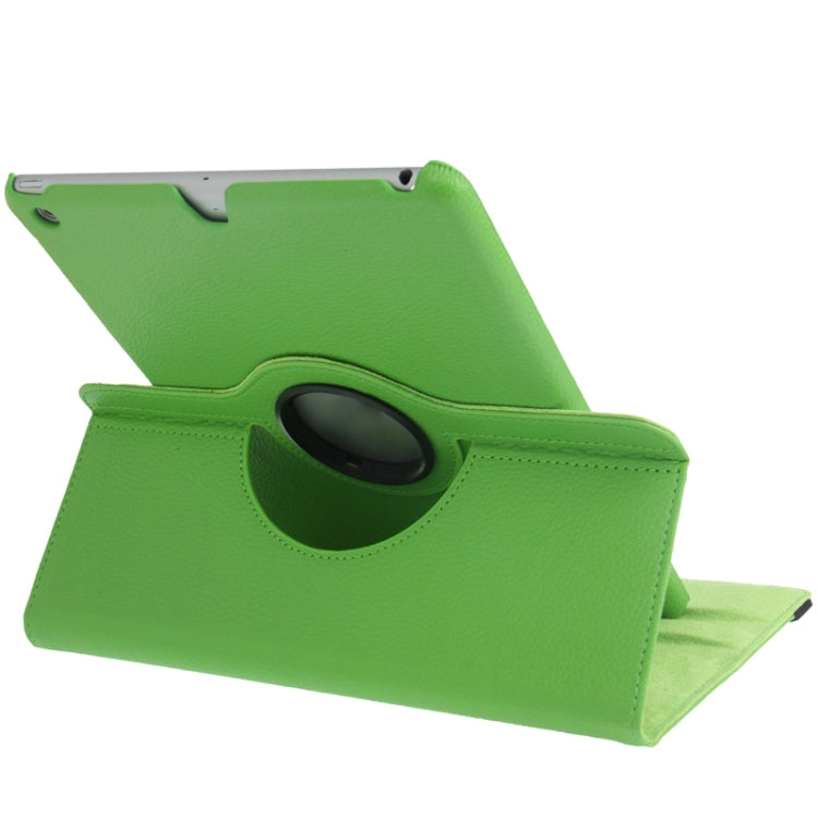 Litchi Texture 360 Degrees Rotation Leather Tablet Case with Holder for iPad Air / Air 2 / iPad 9.7 2017 / iPad 9.7 2018
