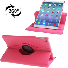 Load image into Gallery viewer, Litchi Texture 360 Degrees Rotation Leather Tablet Case with Holder for iPad Air / Air 2 / iPad 9.7 2017 / iPad 9.7 2018