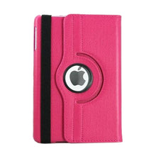 Load image into Gallery viewer, For iPad 9.7 (2018) &amp; iPad 9.7 (2017) &amp; Air 2 &amp; Air 360 Degree Rotation Litchi Texture Leather Case with 2 Gears Holder