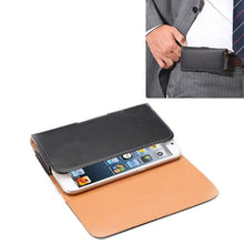 Load image into Gallery viewer, Crazy Horse Texture Vertical Flip Leather Case / Waist Bag with Back Splint for iPhone 5G