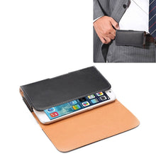 Load image into Gallery viewer, Crazy Horse Texture Vertical Flip Leather Case / Waist Bag with Back Splint for iPhone 5S