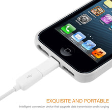 Load image into Gallery viewer, Micro 5 Pin USB to 8 Pin  Charge &amp; Data Transfer Adapter