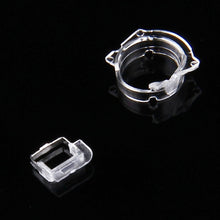 Load image into Gallery viewer, 100 PCS Transparent Plastic Camera Lens Frame for iPhone 5 &amp; 5S &amp; 5C