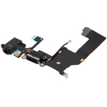 Load image into Gallery viewer, Original Tail Connector Charger Flex Cable + Headphone Audio Jack Ribbon Flex Cable for iPhone 5