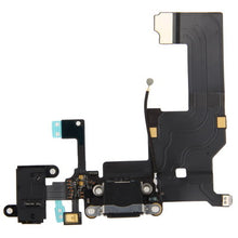 Load image into Gallery viewer, Original Tail Connector Charger Flex Cable + Headphone Audio Jack Ribbon Flex Cable for iPhone 5