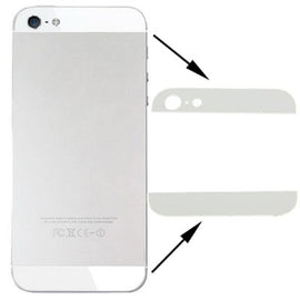 OEM Version Back Cover Top & Bottom Glass Lens for iPhone 5 (Golden)