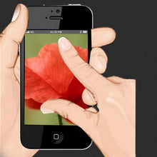 Load image into Gallery viewer, Tempered Glass Protective Film for iPhone 5 &amp; 5S &amp; 5C, For iPhone 5 &amp; 5S &amp; 5C Black (1 PC)