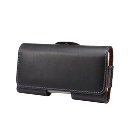 Crazy Horse Texture Vertical Flip Genuine Leather Case / Waist Bag with Back Splint for iPhone 4S / 5 / 5S / 5C