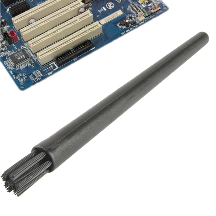 Electronic Component 7 Beam Round Handle Antistatic Cleaning Brush, Length: 12.2cm