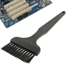 Load image into Gallery viewer, Electronic Component 12 Beam Flat Handle Antistatic Cleaning Brush, Length: 17cm