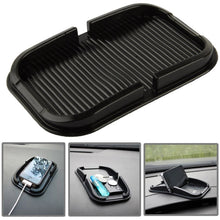 Load image into Gallery viewer, Car Dashboard Anti-skid Magic Sticky Silicone Gel Pad / Holder for iPhone 5 &amp; 5S / iPhone 4 &amp; 4S, 7, For iPhone, Galaxy, Sony, Lenovo, HTC, Huawei, and other Smartphones(Black), 1, 8, 5, 4                                                                ...